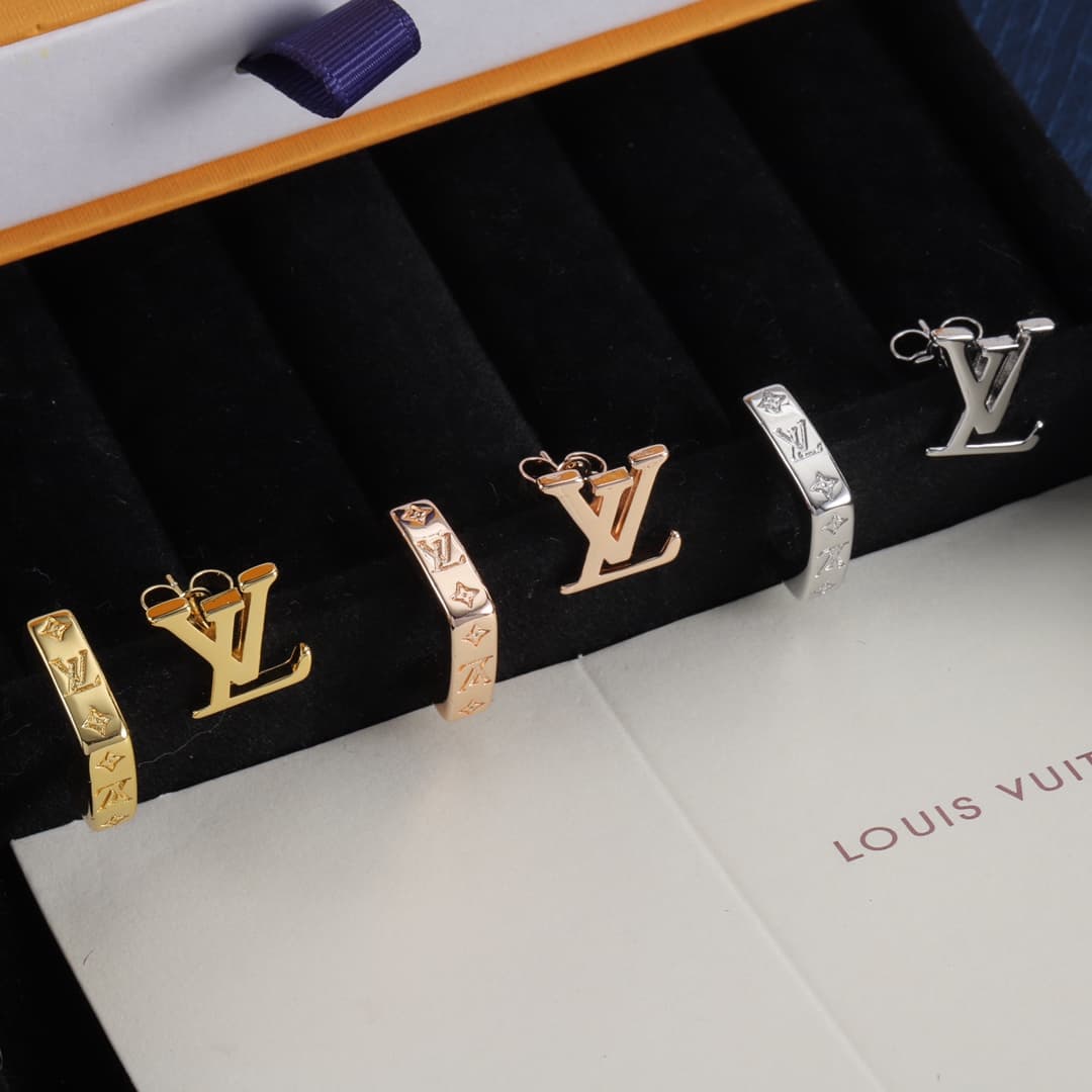 Louis Vuitton Stud Earrings YupooPA  Lv  Jewelry image 2