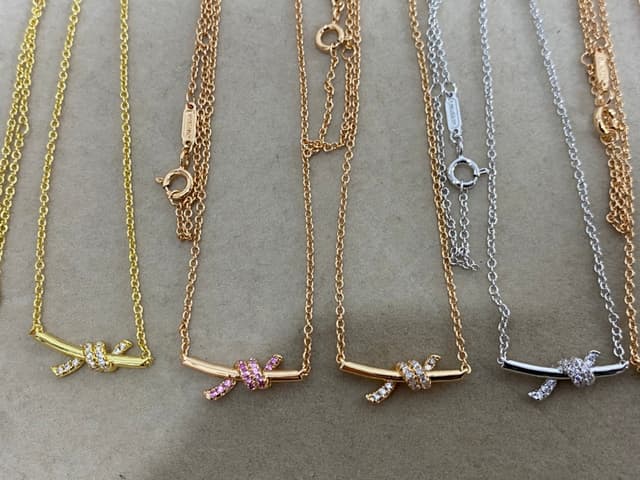 Tiffanys New Knot Mini Necklace YupooPA | Yupoo Rep Jewelry image 3