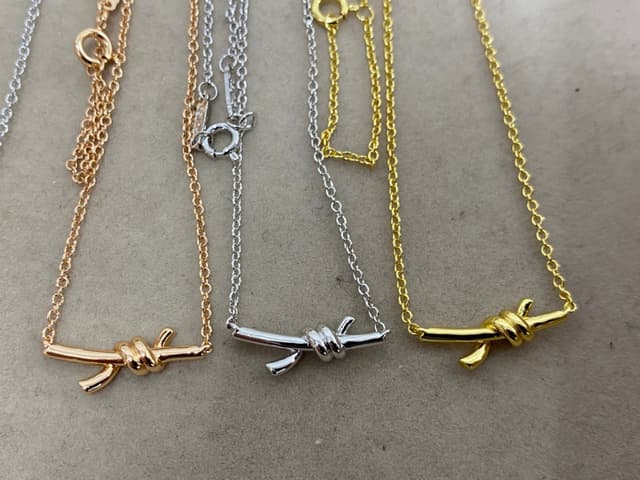 Tiffanys New Knot Mini Necklace YupooPA | Yupoo Rep Jewelry image 4
