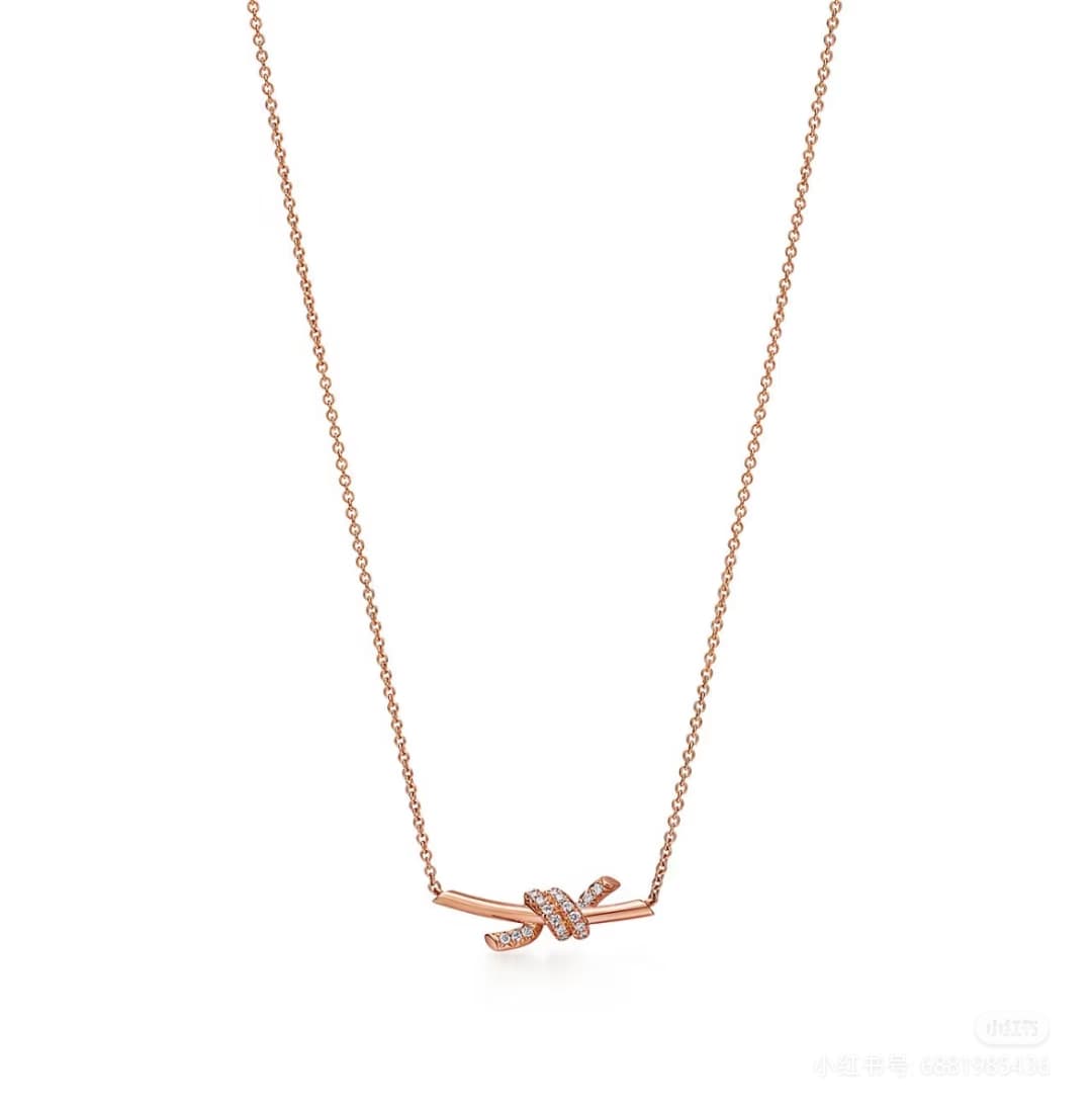 Tiffanys new knot mini Necklace YupooPA Jewelry image 5