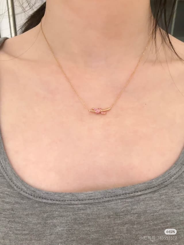 Tiffanys New Knot Mini Necklace YupooPA | Yupoo Rep Jewelry image 7