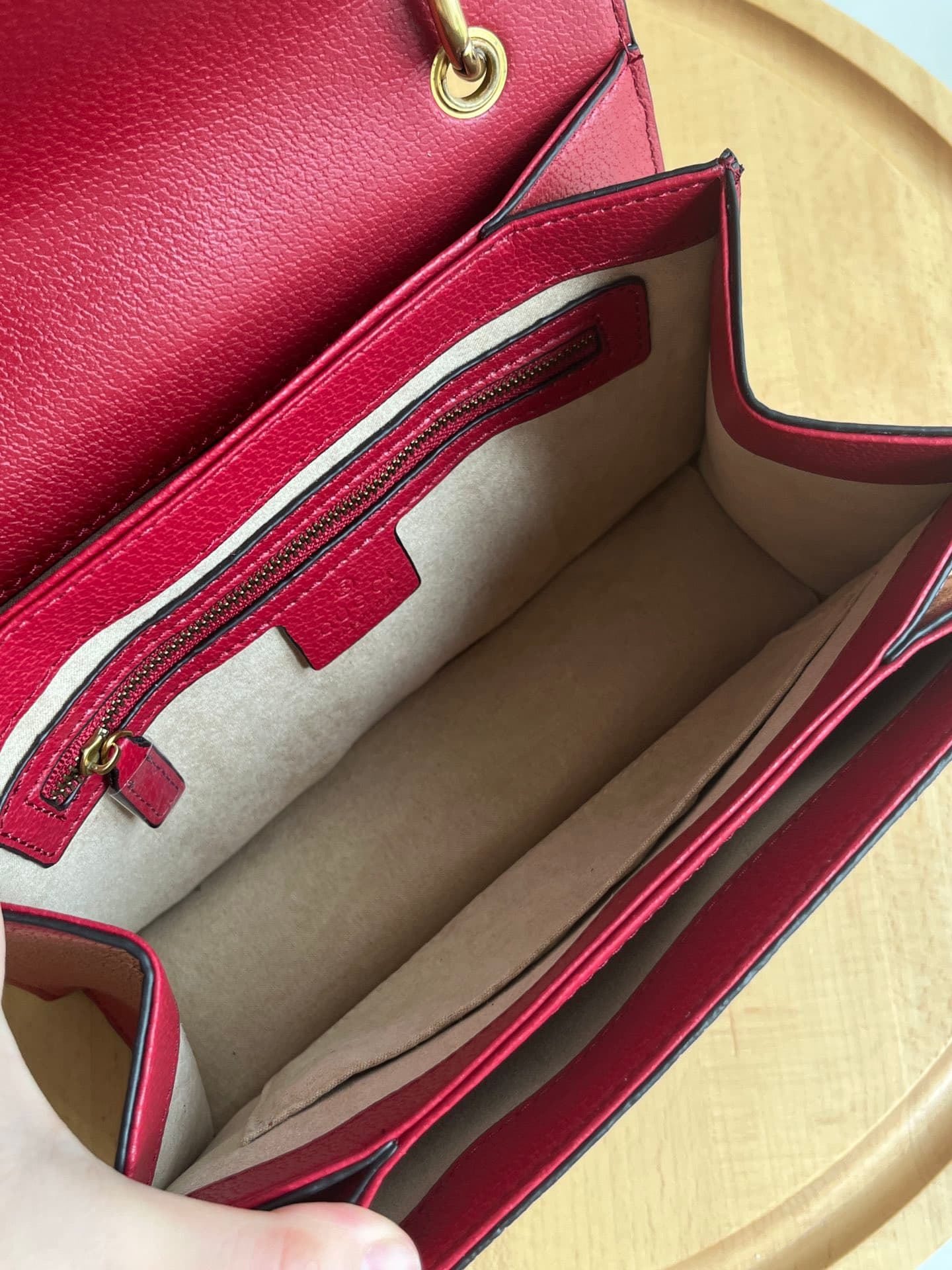 YupooPA Gucci Bags Bee Queen Margaret Handbag Red- 476541 image 8