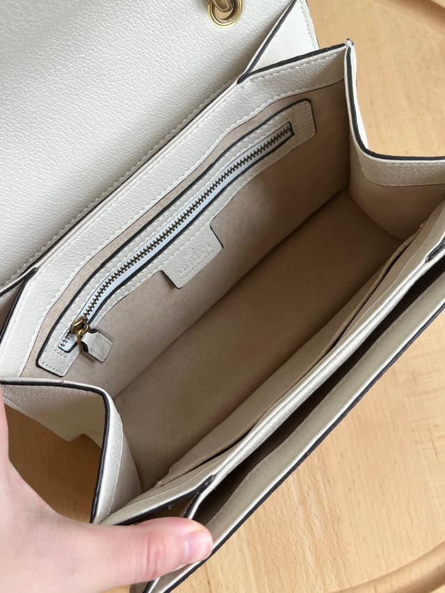 Gucci Bags Bee Queen Margaret Handbag White - 476541 | Yupoo Rep Bags image 8