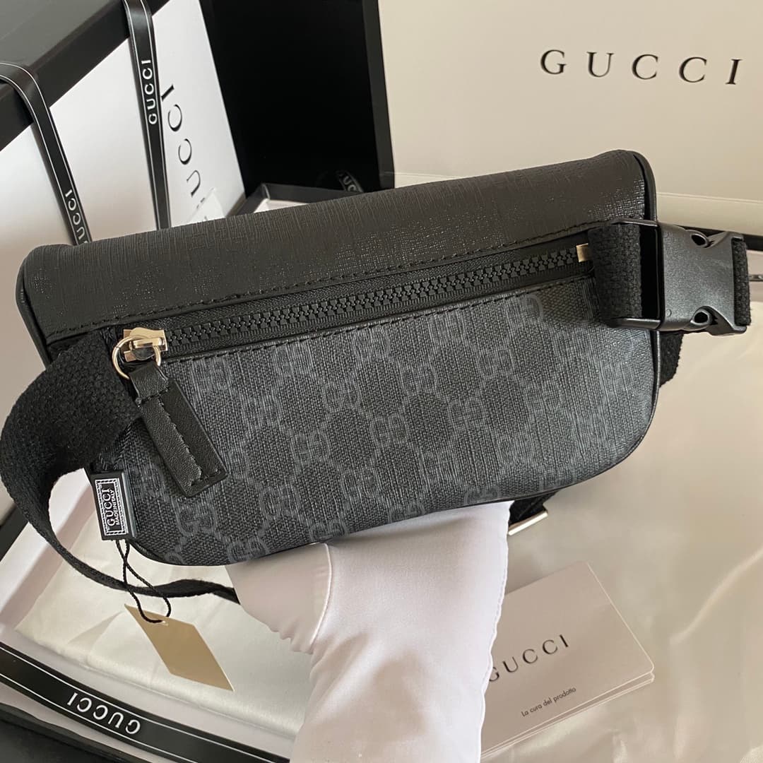 YupooPA Gucci Bags Gg Waist Bag Chest Pack Black 450946 image 3
