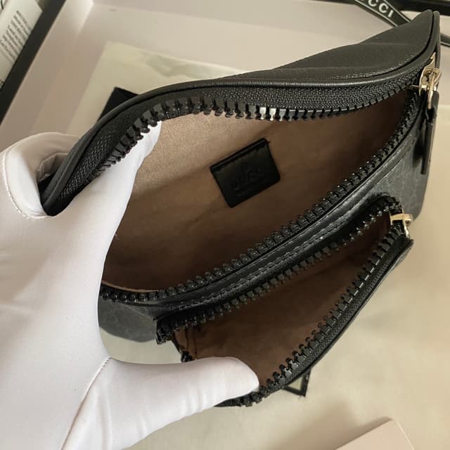 Gucci Bags GG Waist Bag Chest Pack Black 450946 | Yupoo Rep Bags image 7