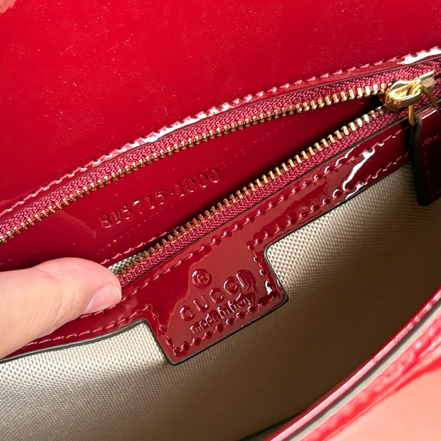 YupooPA Gucci Gg Blondie Small Shoulder Bag Red - 815715 image 9