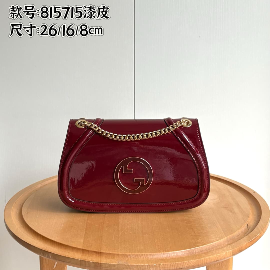 YupooPA Gucci Gg Blondie Small Shoulder Bag Red - 815715 image 1