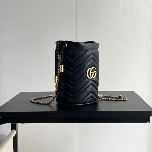 Gucci Cowhide Black Crossbody Bag Best Quality - 575163 | Yupoo Rep Bags image 2