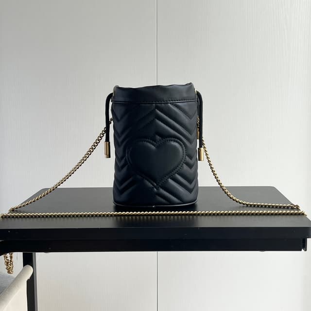 Gucci Cowhide Black Crossbody Bag Best Quality - 575163 | Yupoo Rep Bags image 4