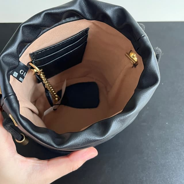 Gucci Cowhide Black Crossbody Bag Best Quality - 575163 | Yupoo Rep Bags image 7