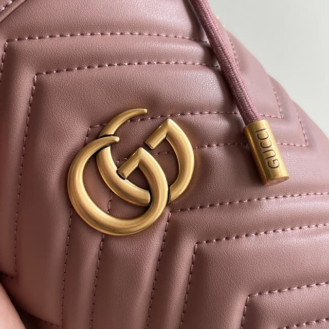Gucci Cowhide Pink Crossbody Bag Best Quality - 575163 | Yupoo Rep Bags image 6