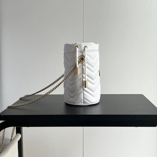 Gucci Cowhide White Crossbody Bag Best Quality - 575163 | Yupoo Rep Bags image 3