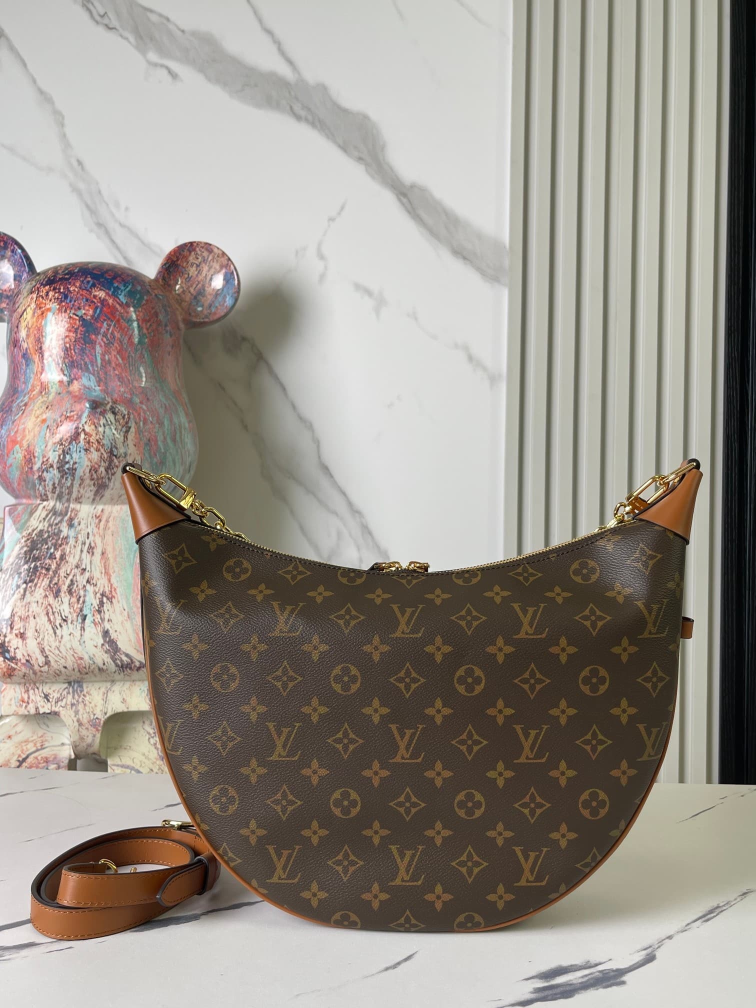 YupooPA bags: LV Marel Moon Bag - Vintage Monogram & Yellow Accents 🌙 image 4