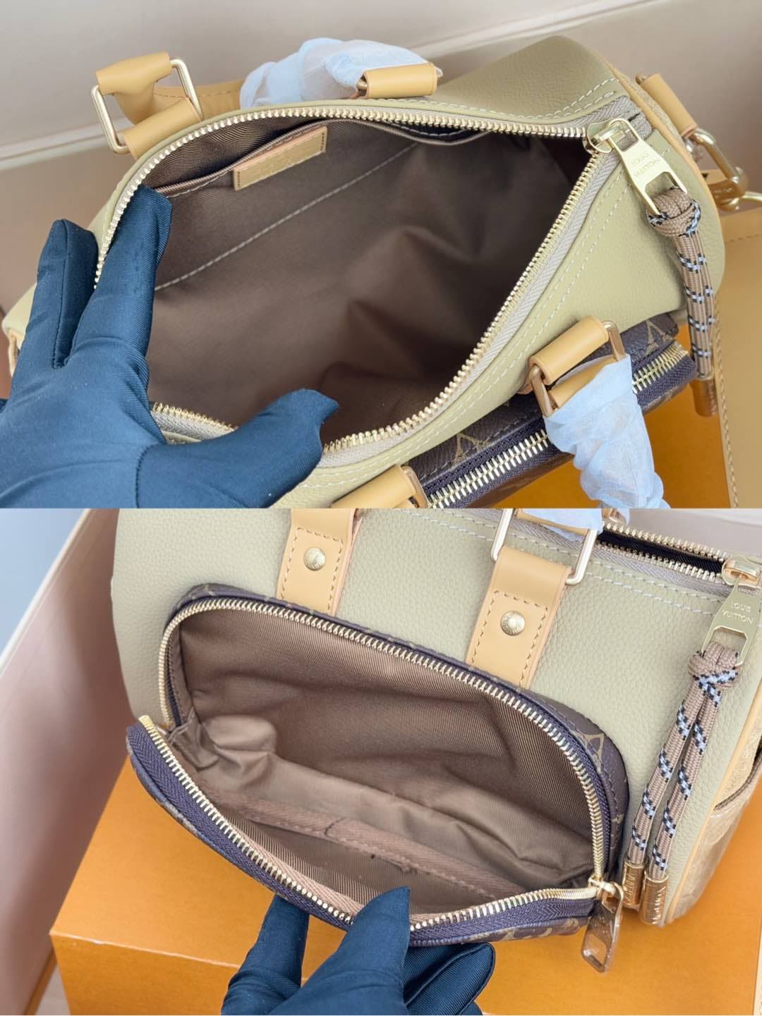 YupooPA bags: LV Keepall 25 - Monogram/Brown Crossbody Bag 👜 image 8