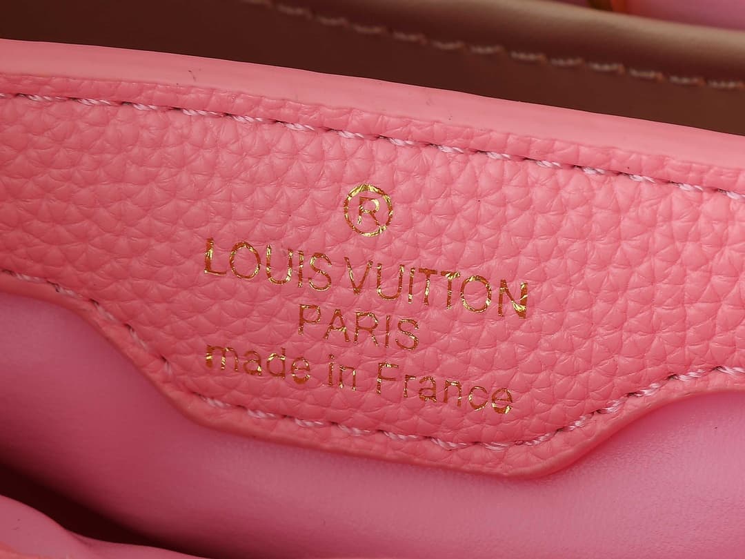 YupooPA Lv Handbag Lv Capucines Malletage Bag Pink image 8