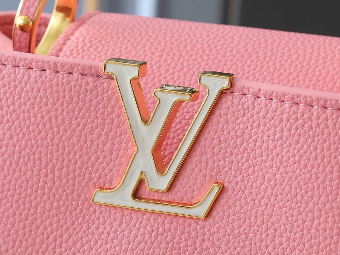 YupooPA Lv Handbag Lv Capucines Malletage Bag Pink image 5