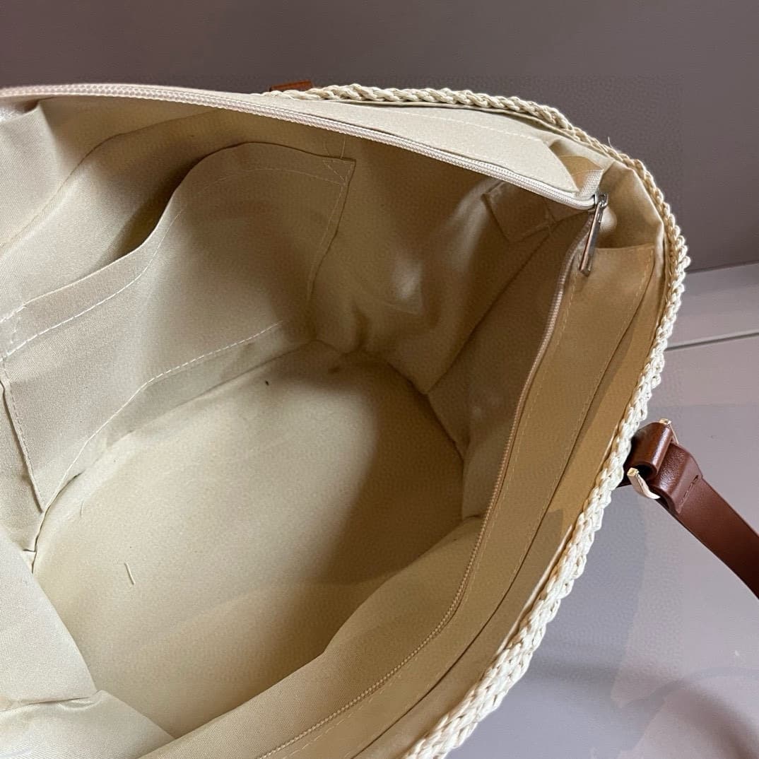 Prada Casual Rattan Tote Bag image 4