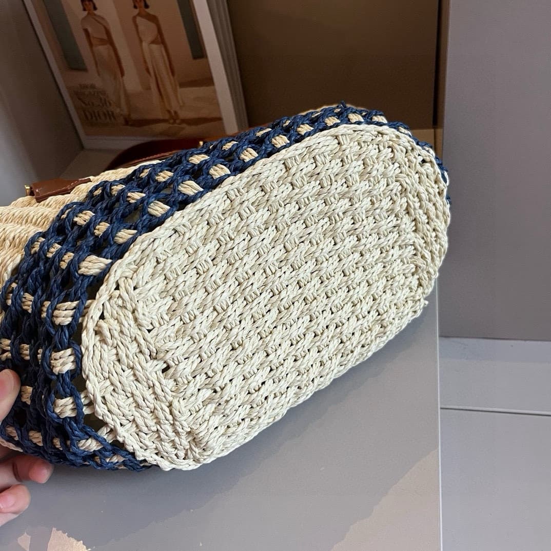 Prada Casual Rattan Tote Bag image 8