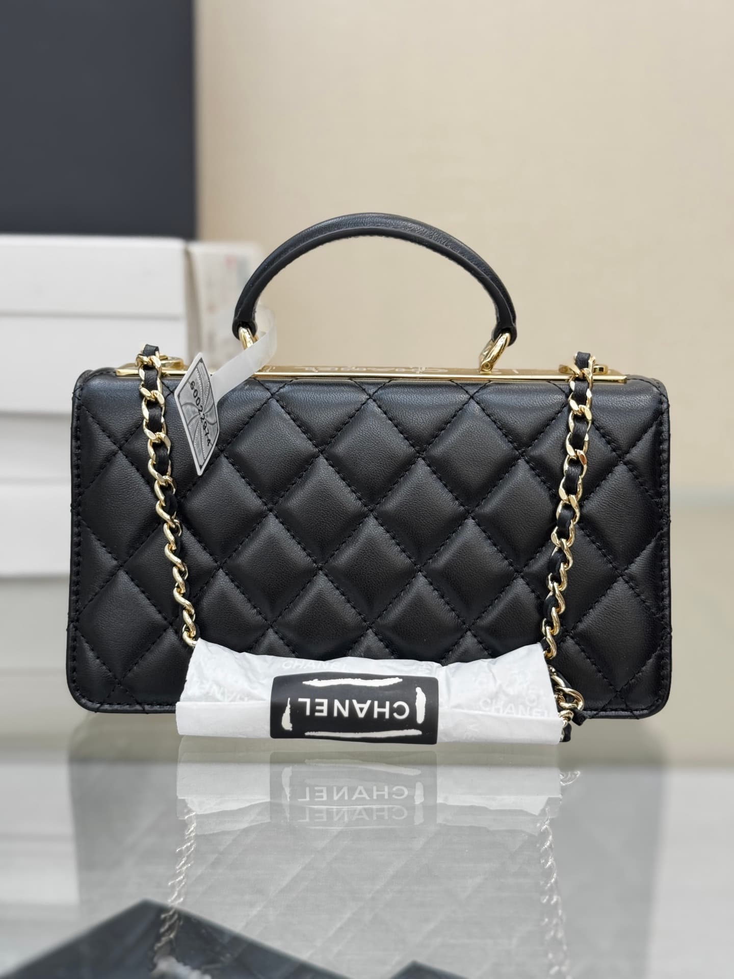 YupooPA Chanel Luxury Black Lambskin Trendy Cc Handbag 👜 image 4