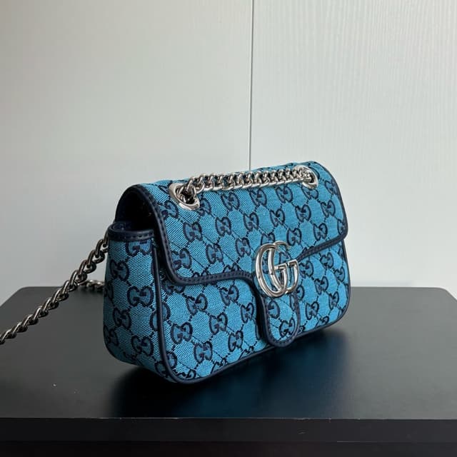 LV Colorblock GG Marmont Mini Bag - 22cm | Yupoo Rep Bags image 2