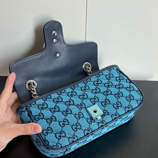 LV Colorblock GG Marmont Mini Bag - 22cm | Yupoo Rep Bags image 5