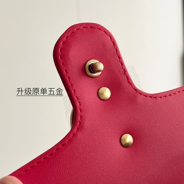 LV Upgraded GG Marmont Mini Bag In Red | Yupoo Rep Bags image 7