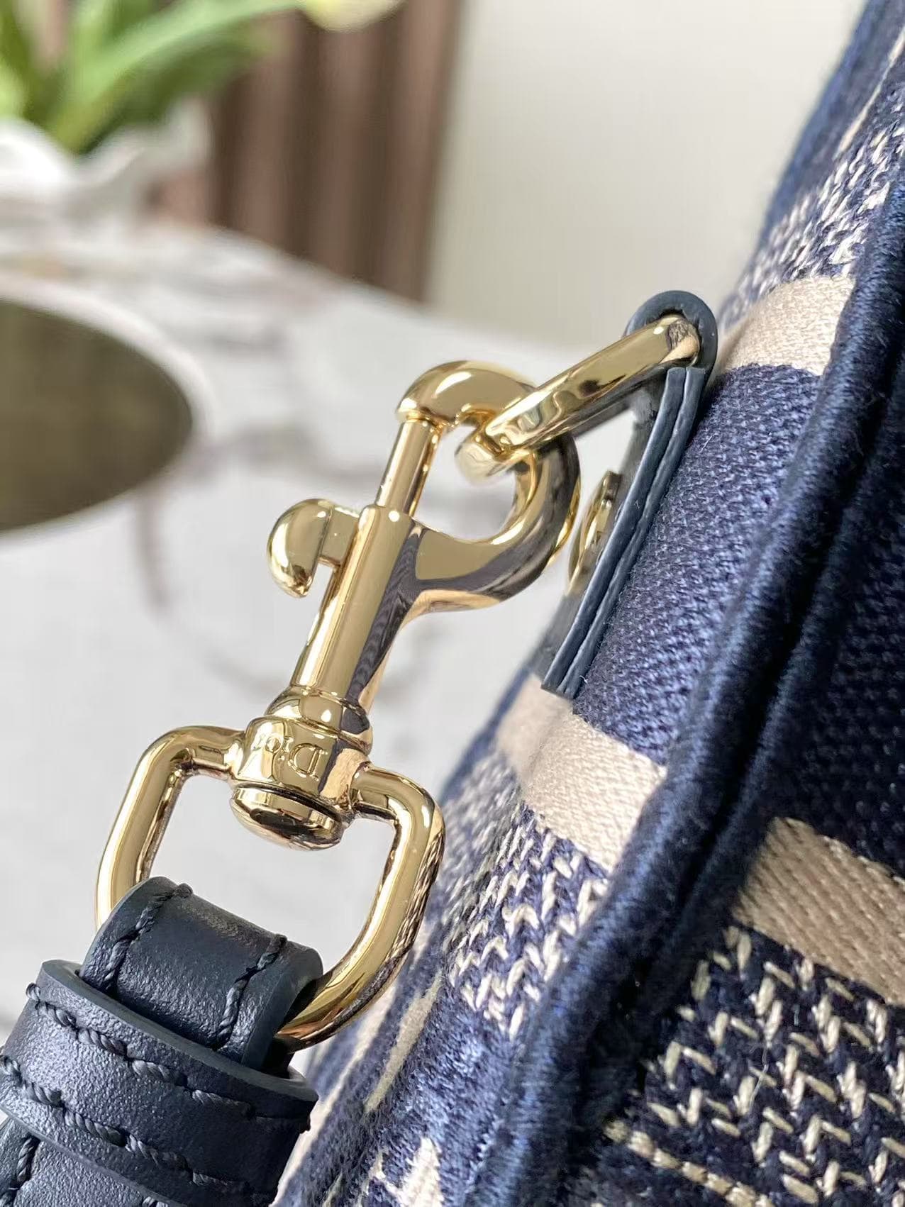 YupooPA Dior Blue Oblique Messenger Small image 7