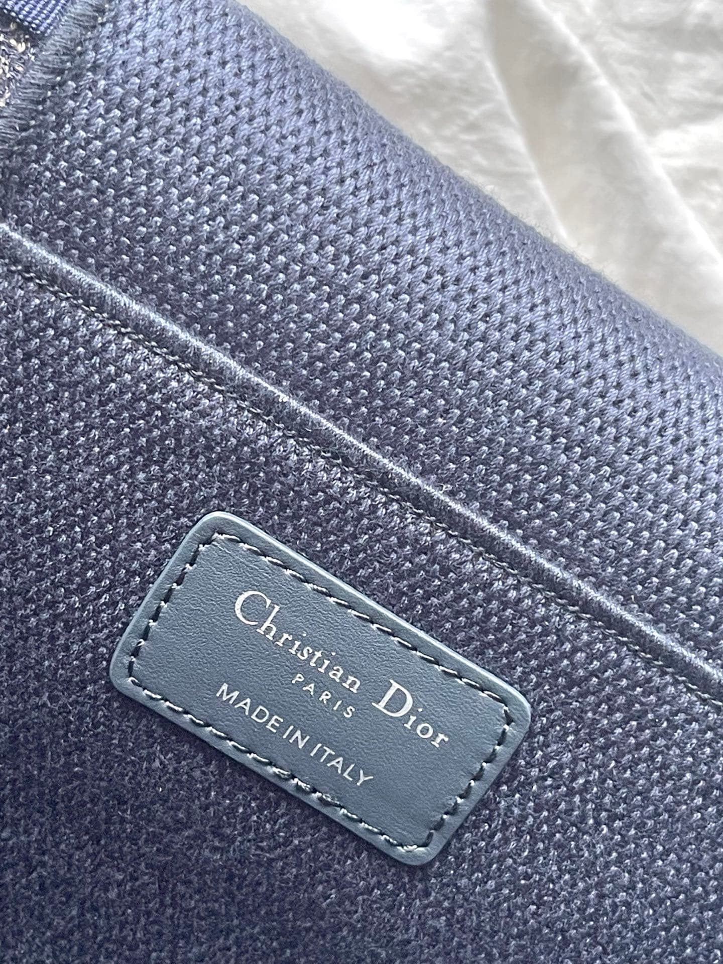 YupooPA Diortravel Vanity Large Blue Oblique Bag image 9