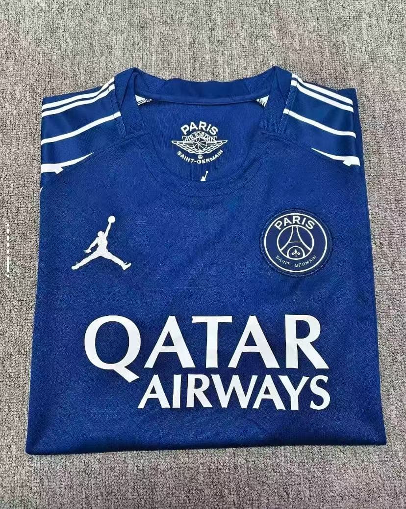 Nike PSG Fourth Jersey 24/25 - Men's Football Shirt (Jordan Edition/Blue) image 1