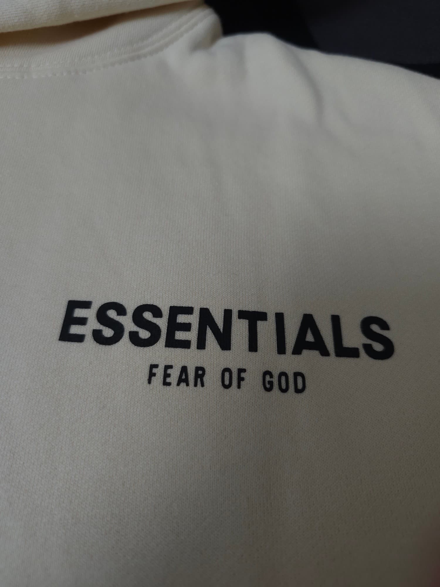 YupooPA Fog Essentials Pullover Hoodie Beige image 3