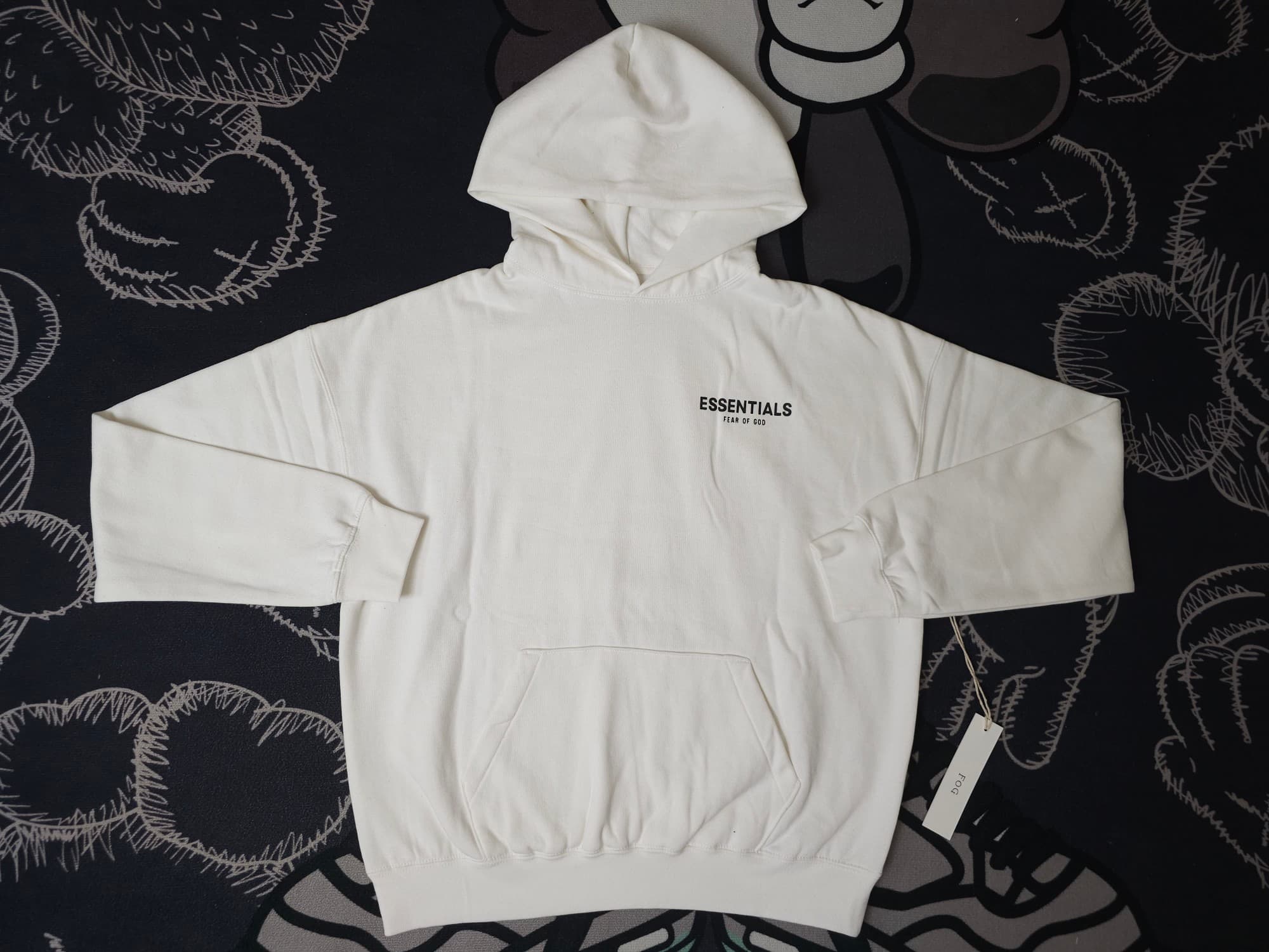 YupooPA Fog Essentials Pullover Hoodie White image 1