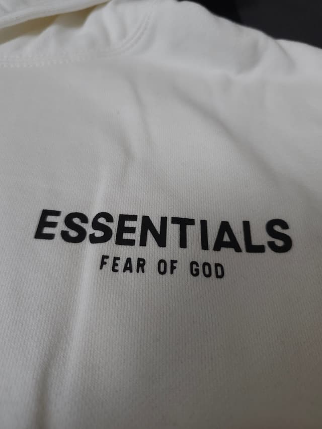 Fog Essentials Pullover Hoodie White | Yupoo Rep Clothing image 3