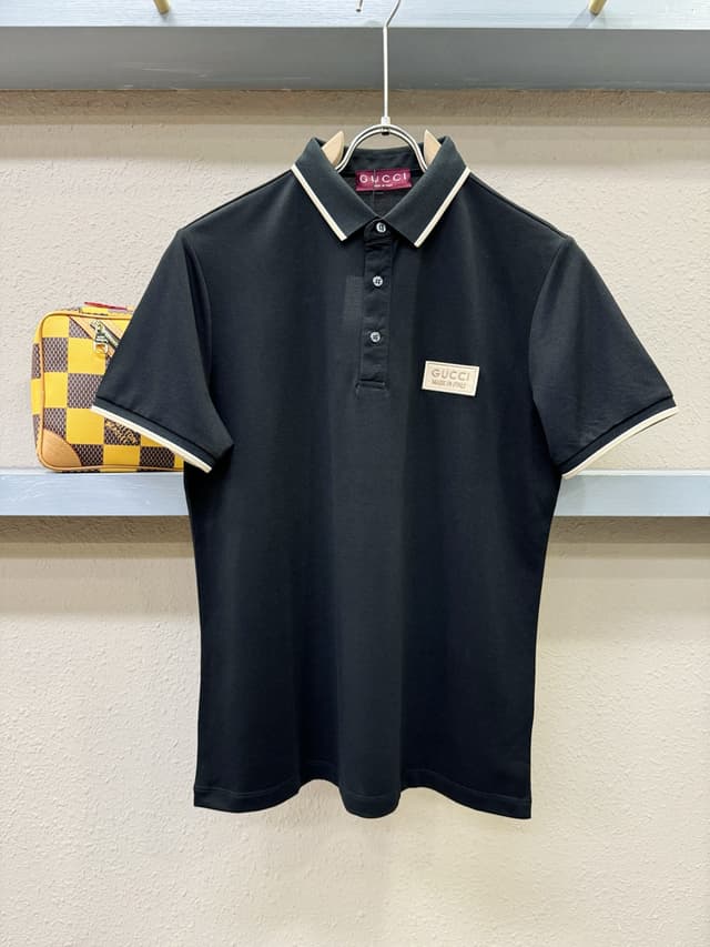 Gucci 2025Ss - Silk Polo Shirt | Yupoo Rep Clothing image 1