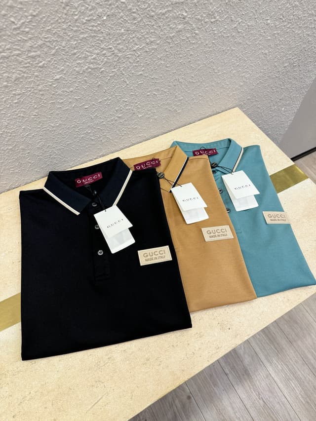 Gucci 2025Ss - Silk Polo Shirt | Yupoo Rep Clothing image 3
