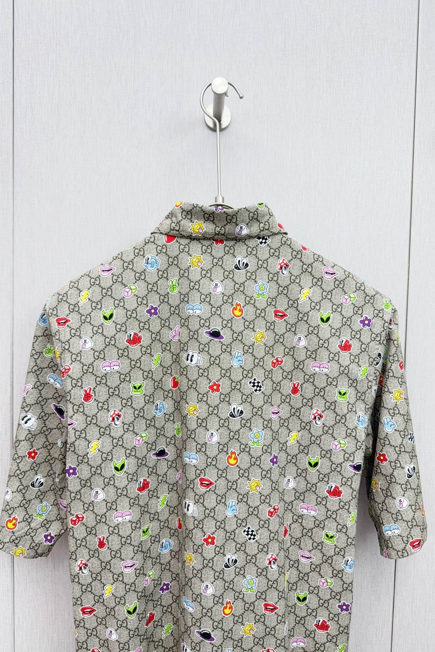 Gucci P230 M944 - 2024Ss Gg Print Shirt 👔 image 8