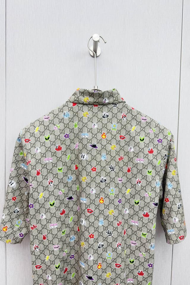 Gucci P230 M944 - 2024Ss GG Print Shirt | Yupoo Rep Clothing image 8