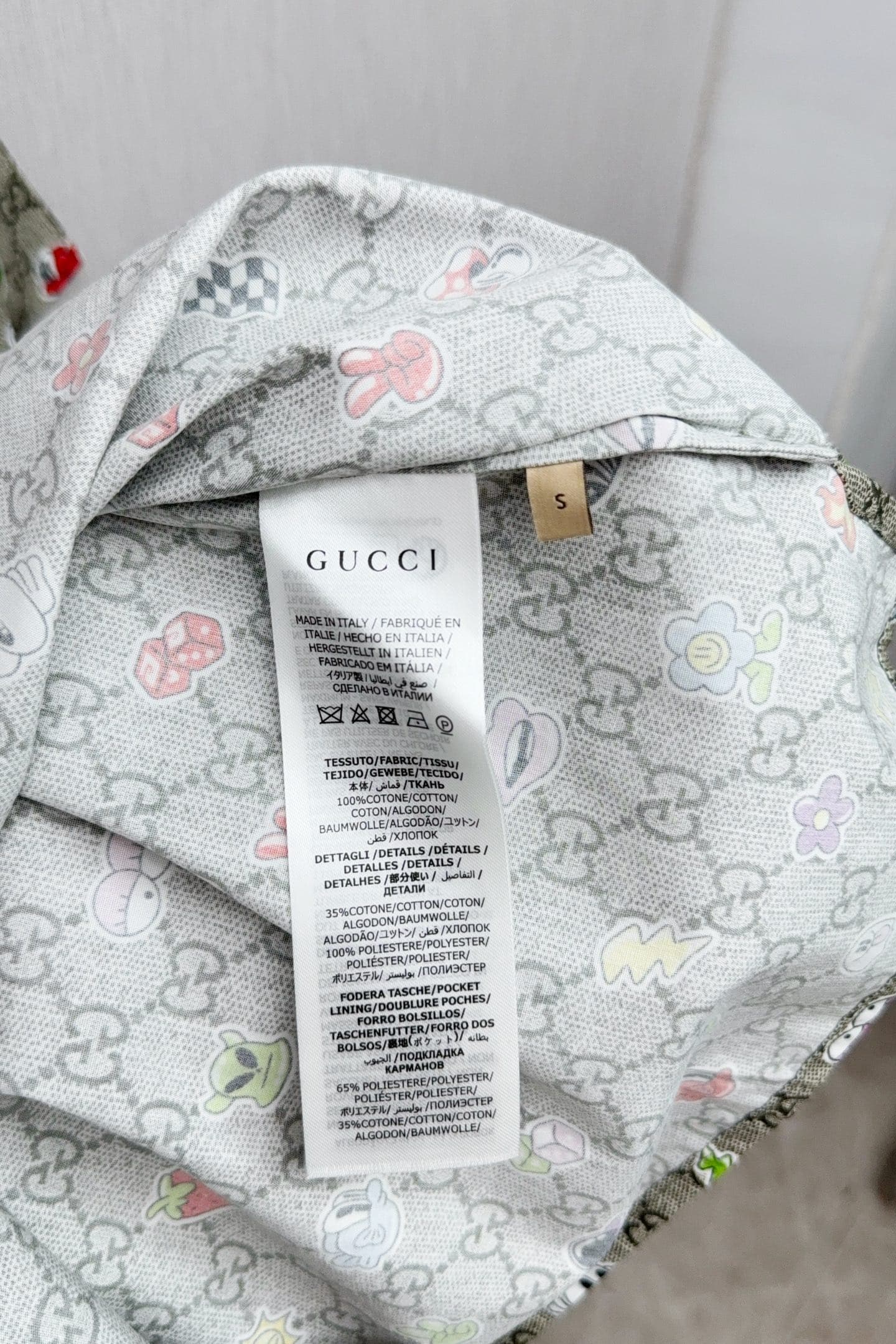 Gucci P230 M944 - 2024Ss Gg Print Shirt 👔 image 9
