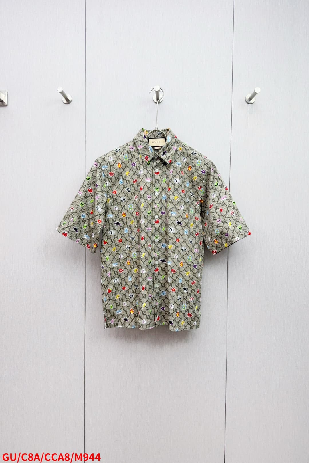 Gucci P230 M944 - 2024Ss Gg Print Shirt 👔 image 1