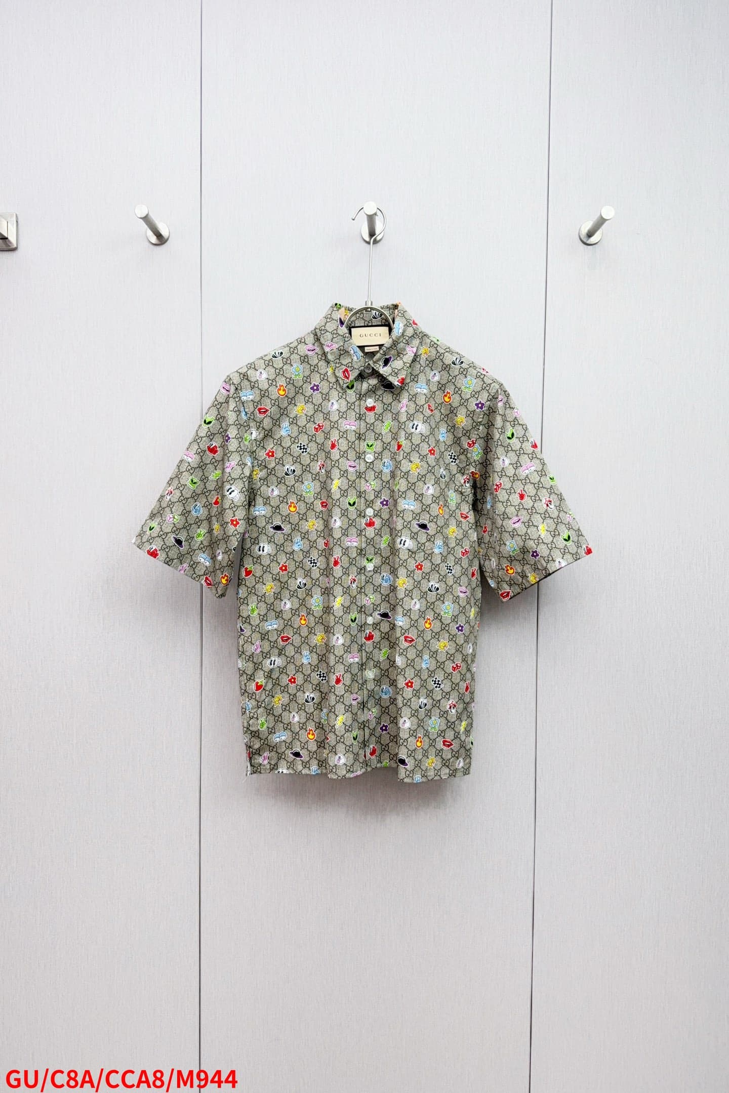 Gucci P230 M944 - 2024Ss Gg Print Shirt 👔 image 1