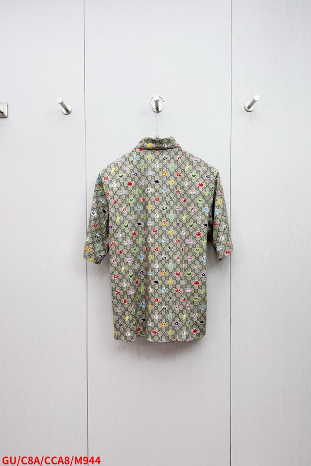 Gucci P230 M944 - 2024Ss GG Print Shirt | Yupoo Rep Clothing image 2