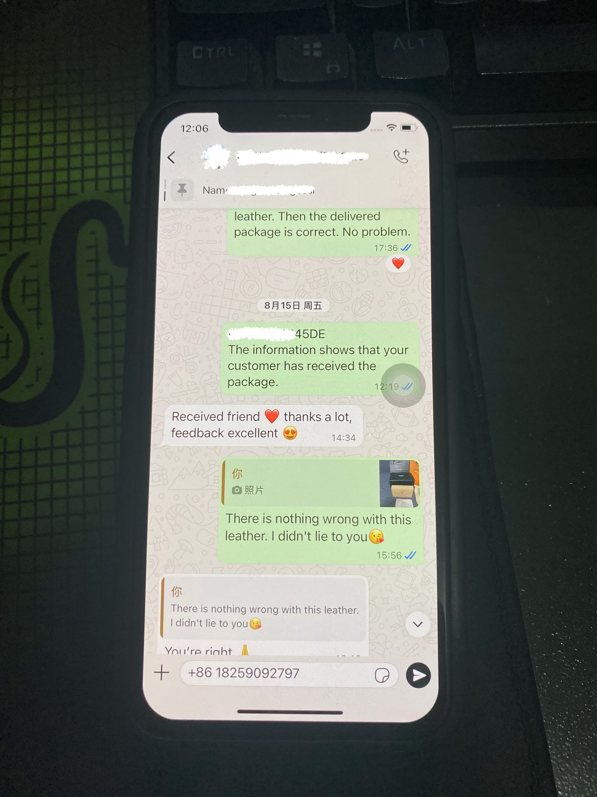 Customer review from Felix Grant