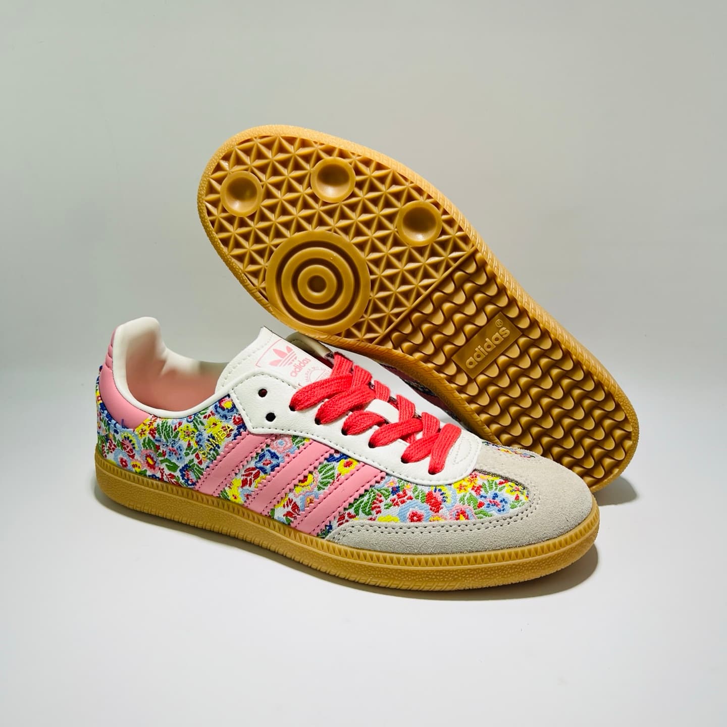 Liberty London x adidas Originals SAMBA OG - Low-Top Lifestyle Sneakers image 5