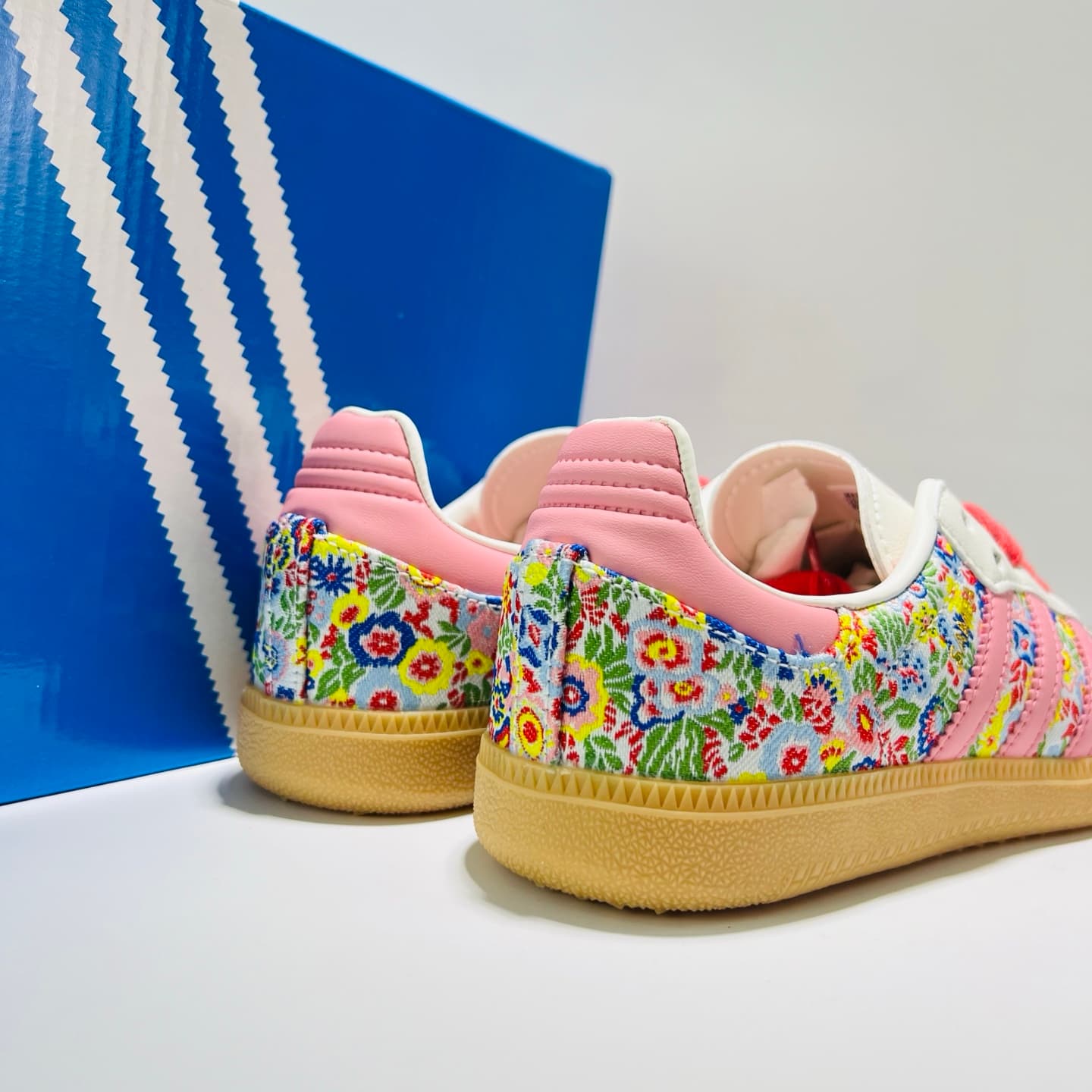 Liberty London x adidas Originals SAMBA OG - Low-Top Lifestyle Sneakers image 7