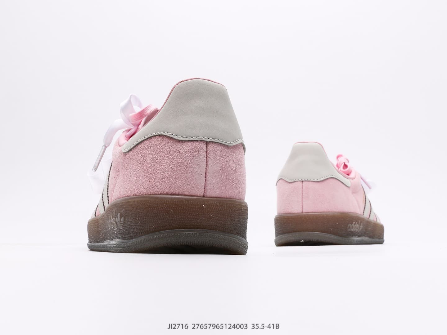 adidas Originals GAZELLE INDOOR W - Women's Low-Top Sneakers (Pink) image 6