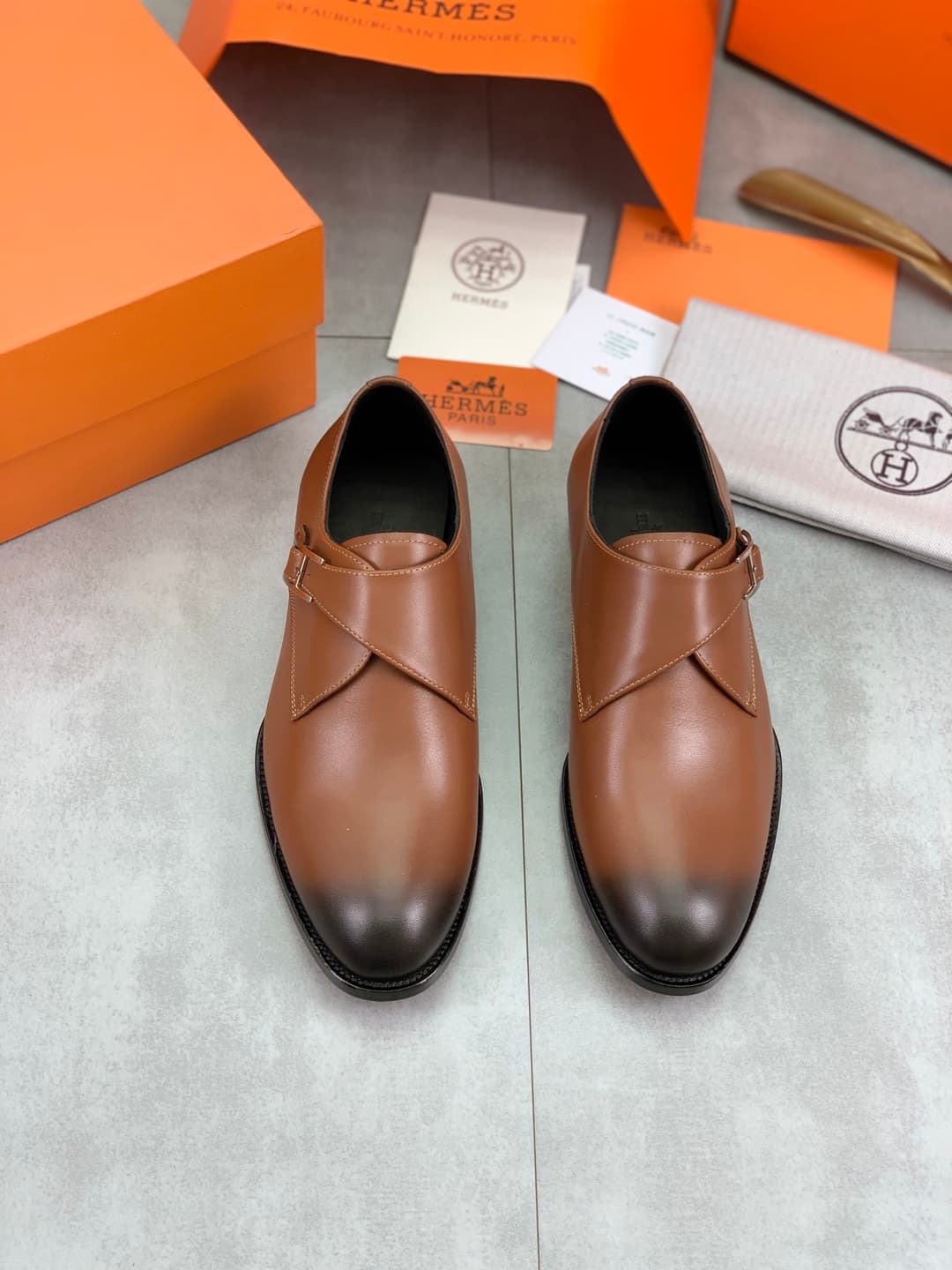 Hermes New Arrival: Giovanni Loafer Leather Shoes image 1
