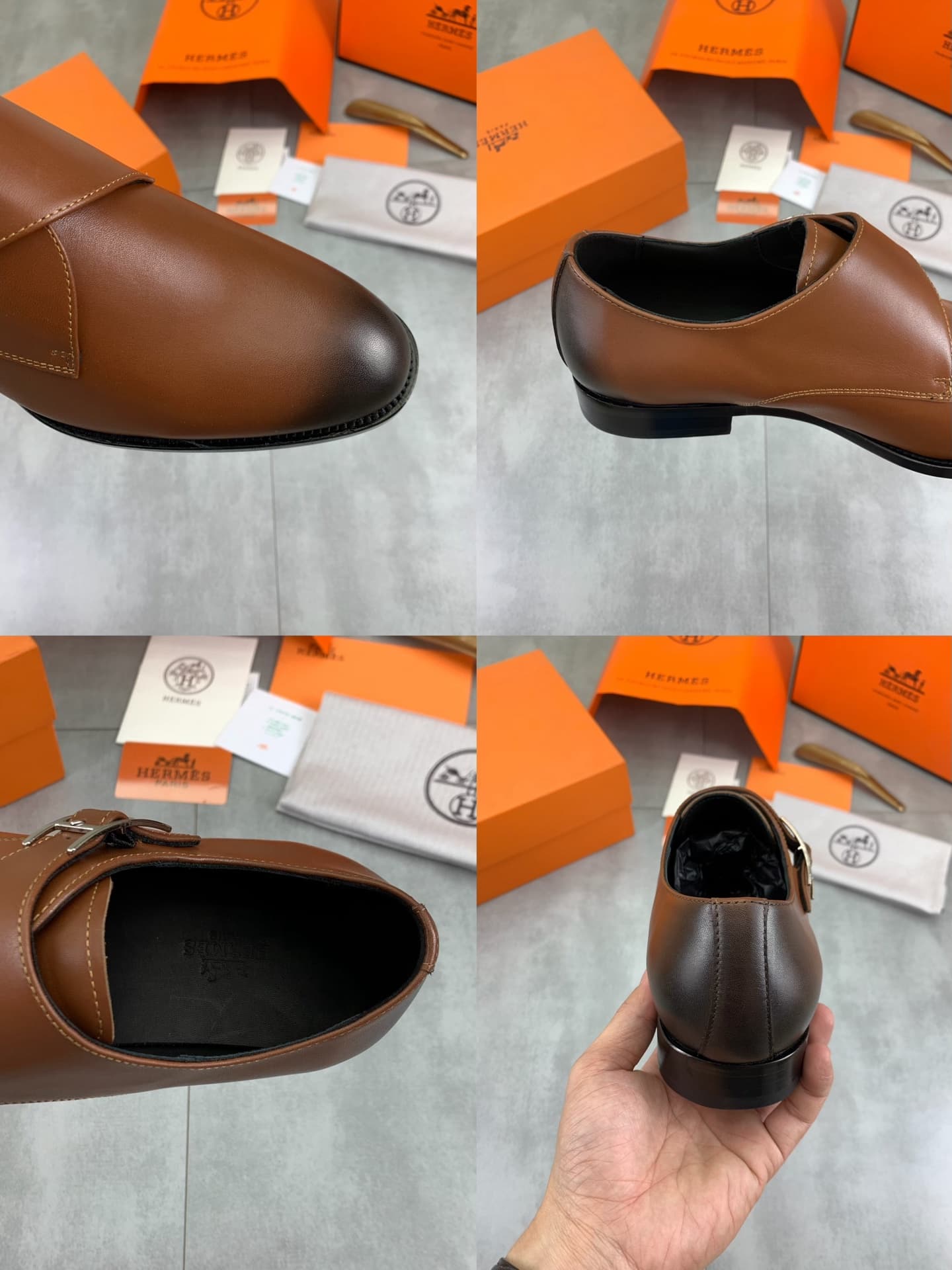 Hermes New Arrival: Giovanni Loafer Leather Shoes image 9