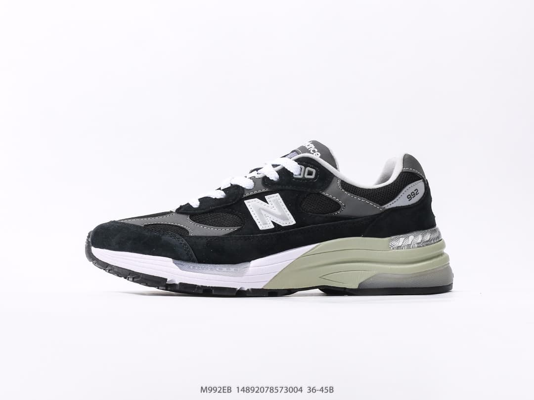 YupooPA Shoes: Jound × New Balance 992 - Premium Pigskin Retro Runners image 1