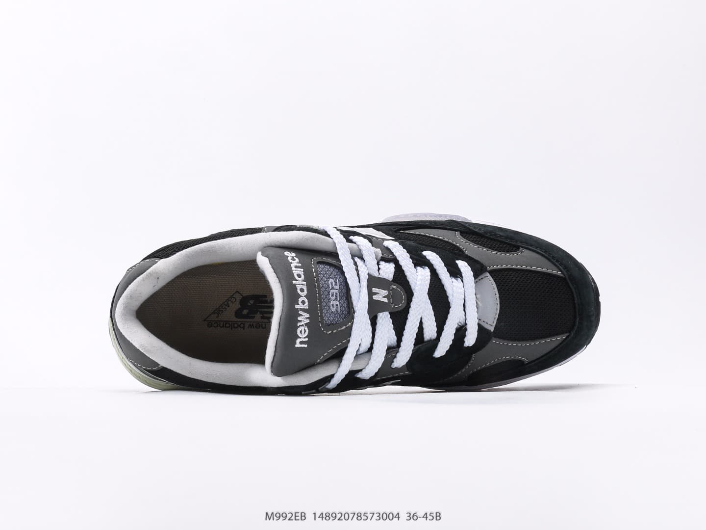 YupooPA Shoes: Jound × New Balance 992 - Premium Pigskin Retro Runners image 3