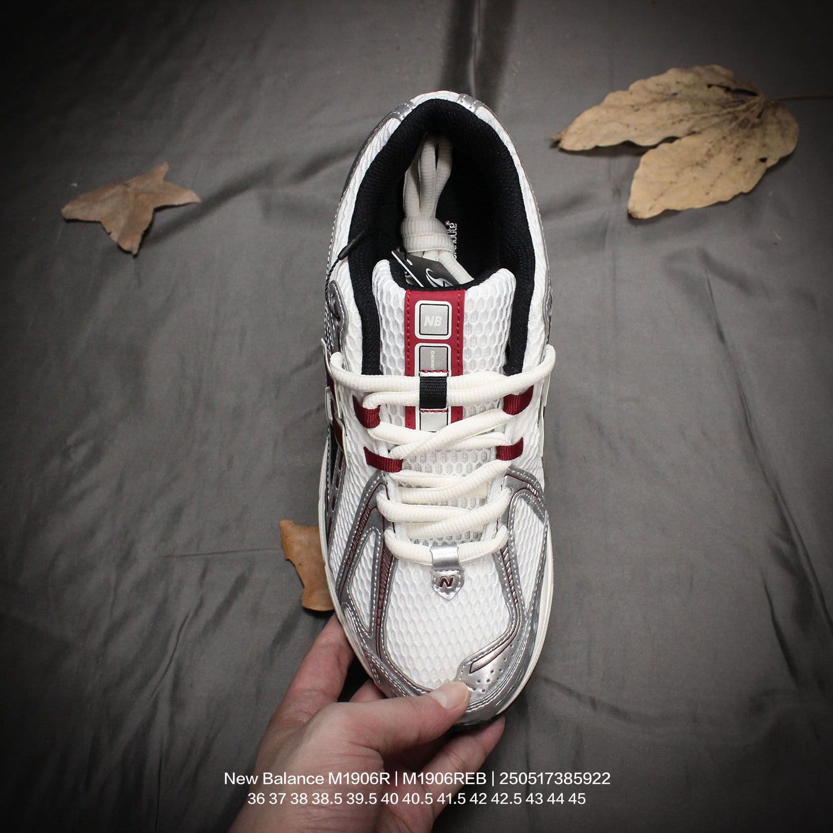 YupooPA Shoes: New Balance M1906R Silver - Eco Leather Retro Runners 👟 image 2