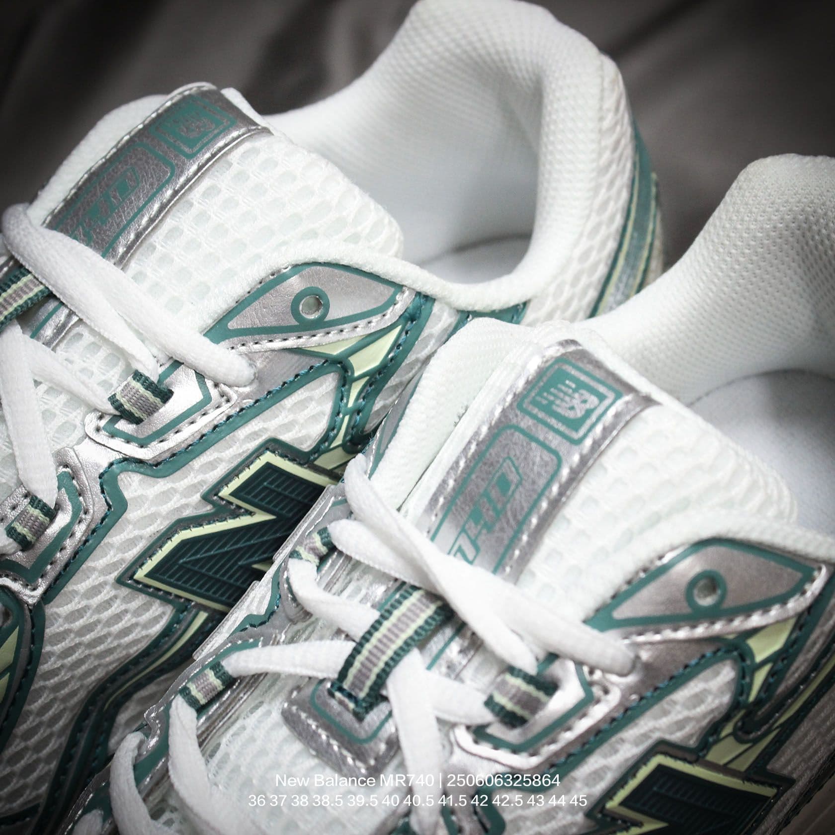New Balance Mr740 - Silver Swamp Retro Runners 👟 image 7